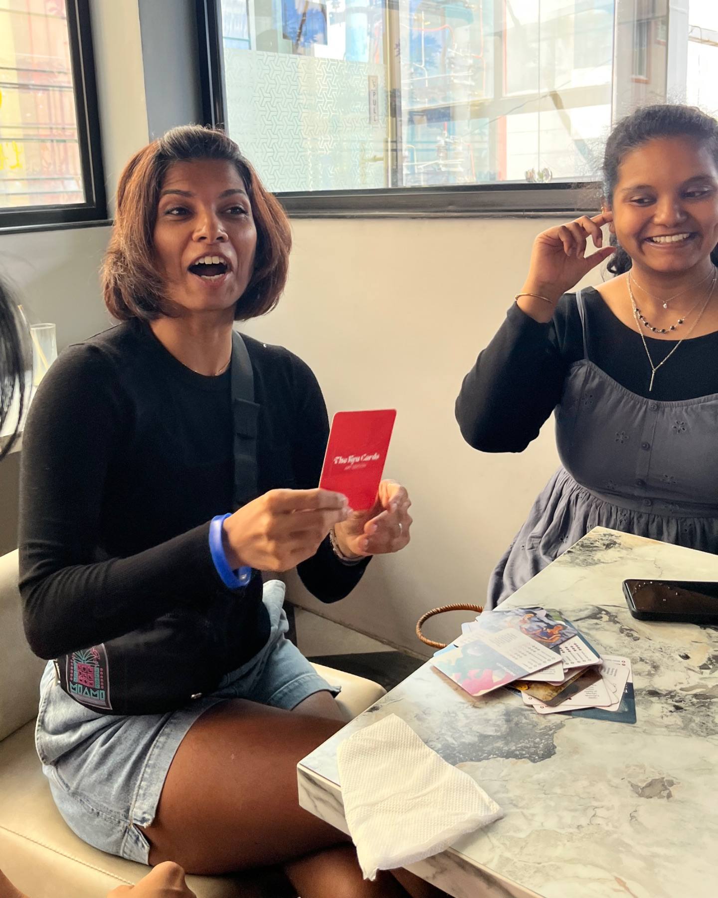 The joy of meeting strangers and winning